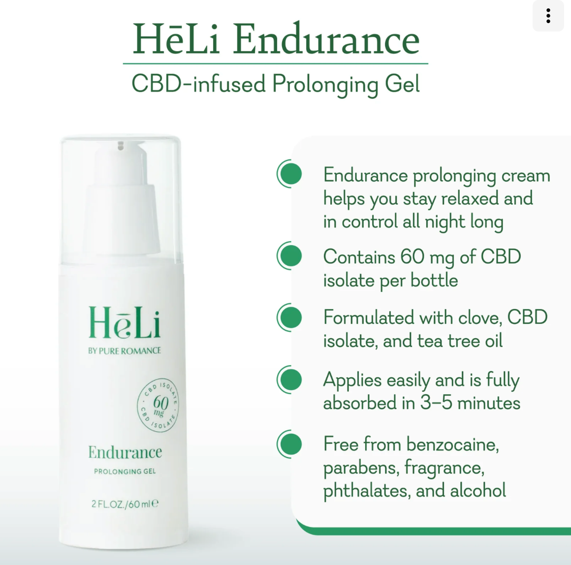 HēLi Endurance Gel